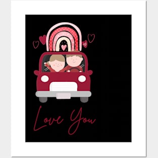 valentine cute valentine day gift Posters and Art